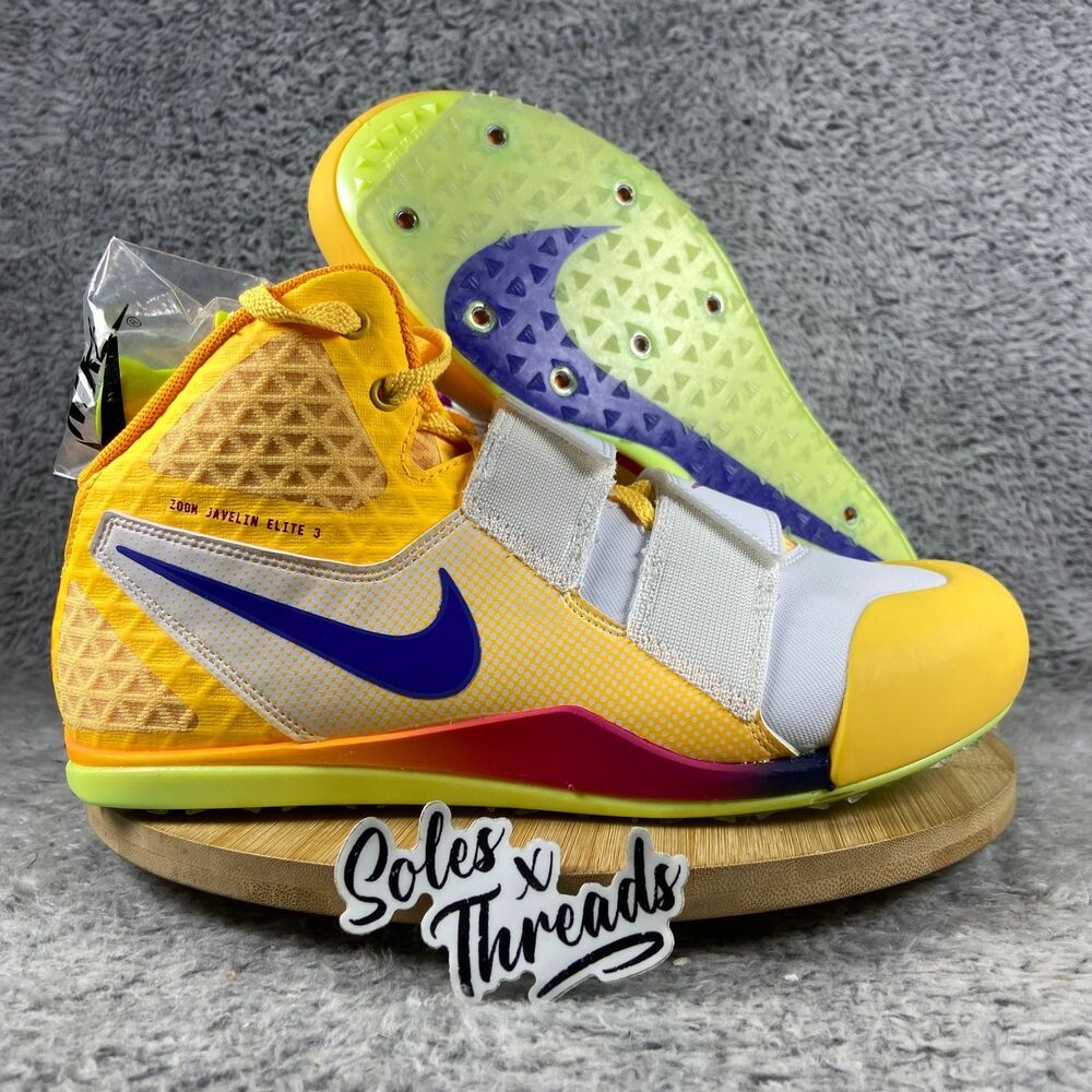 Nike Zoom Javelin Elite 3 Track Throwing Size 11.5 Men Citron Pulse FZ9626-800